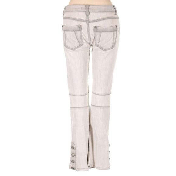 Free People Skylar Button Cuff Size 24 Jeans - Picture 3 of 5